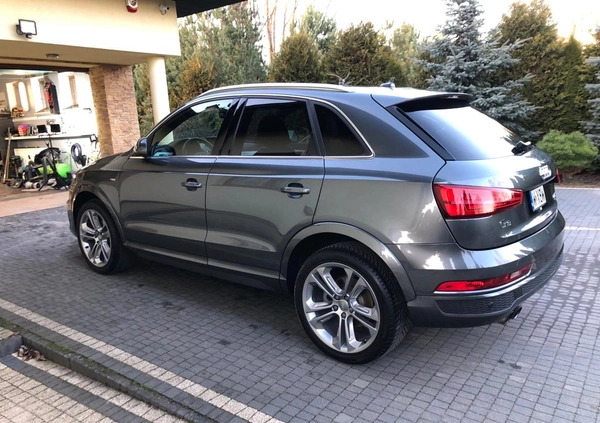 Audi Q3 cena 90900 przebieg: 117000, rok produkcji 2018 z Ruciane-Nida małe 137